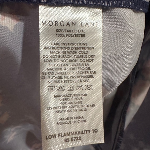 Morgan Lane Floral Robe Size L/XL - Picture 6 of 9